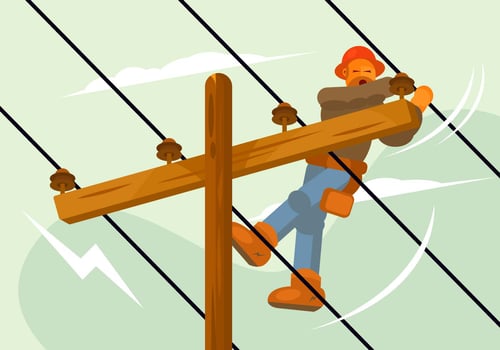 Lineman Vector