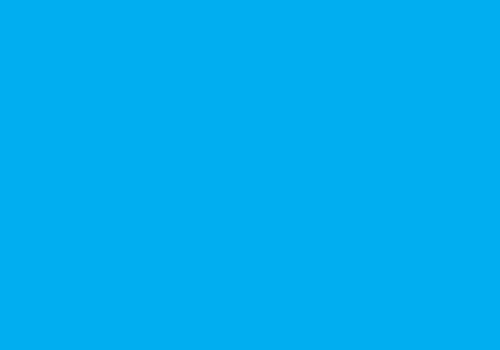 Solid Cyan Color Swatch Vector