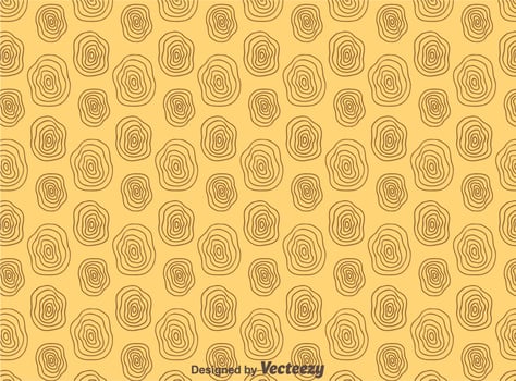 Circle Woodgrain Pattern Vector