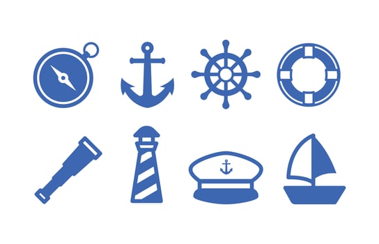 Maritime Icon Pack vector