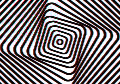 Vertigo Art Illusion Background vector
