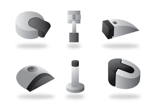 Door Stopper Vector Pack