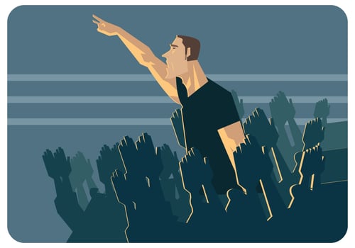Applause At a Music Concert Vector