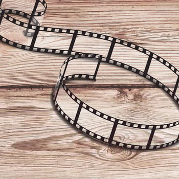 Film Negative Background Vector