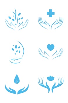 Free Outstanding Healing Hands Vectors