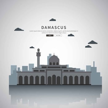 Free Damascus Silhouette Illustration vector