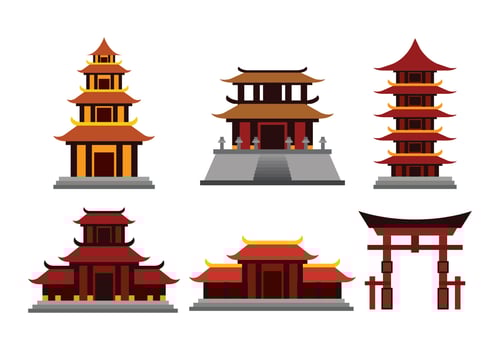 Shrine Vector Collection