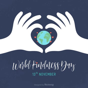 World Kindness Day Vector Card