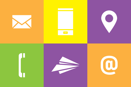 Contact Me Icon Vectors