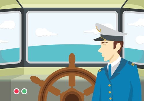 Illustration Of Seaman Concept  vector