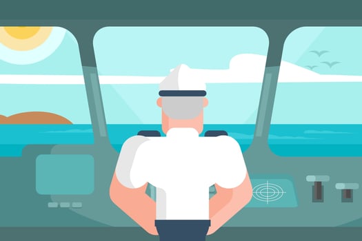 Seaman Illustration vector