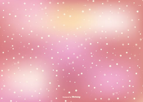 Pink Stardust Background vector