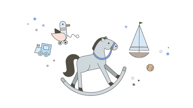 Free Rocking Horse Vector