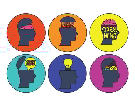 Open Mind Vector Set