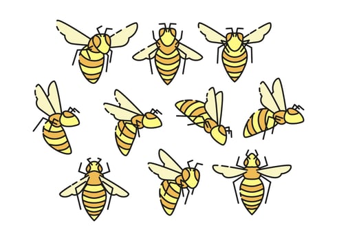 Free Hornets Icon Collection Vector