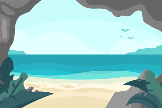 Cove Illustration vector