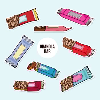 Granola Bar Vector