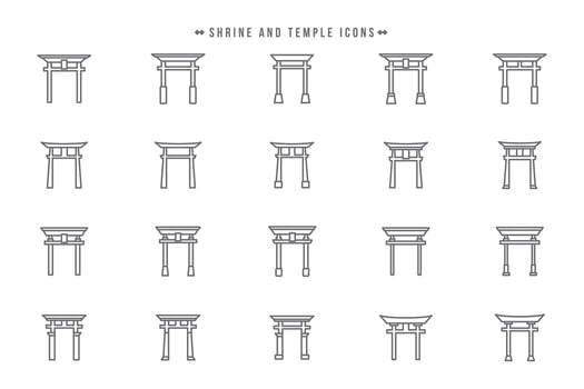 Free Shrine and Temple Vectors