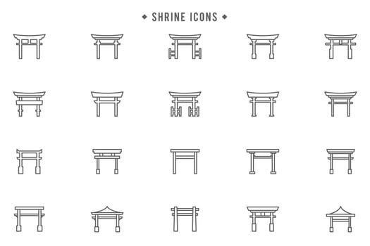 Free Shrine Vectors