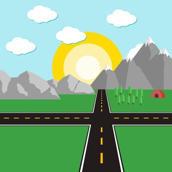 Highway Road Vector