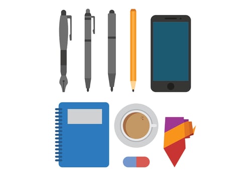 Set Of Creator Icon vector