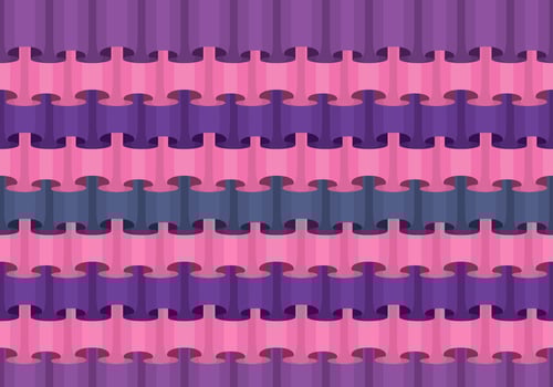 Frills Seamless Pattern Background vector