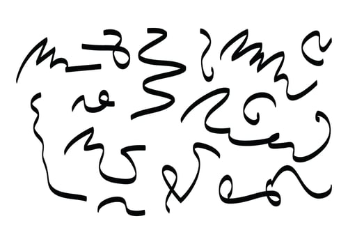 Swirls and Squiggles Vector Pack