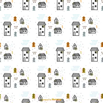 Scandinavian Vector Pattern
