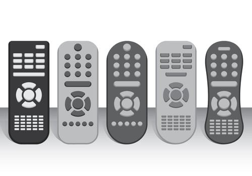 TV Remote Vector
