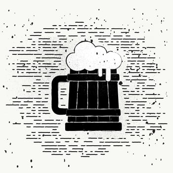 Free Hand Drawn Beer Vector Background