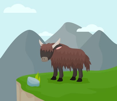 Free Iconic Yak Vector