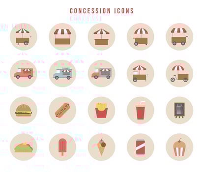 Free Concession Vectors