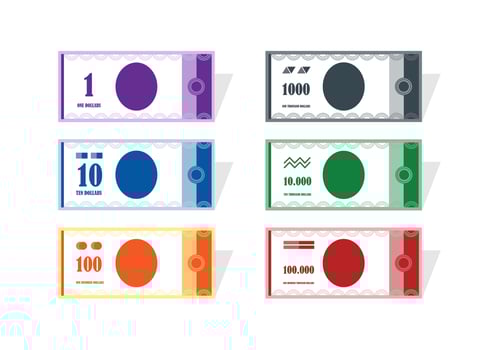 Flat Sample Money Vectors 