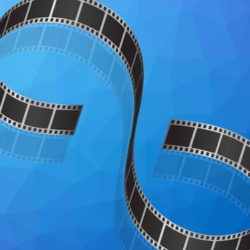 Film Negative Background Vector
