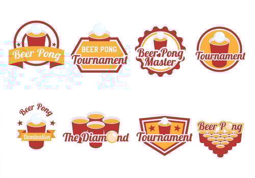 Beer Pong vector