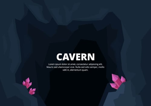 Cavern Illustration vector
