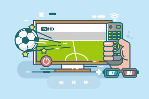Tv Remote Illustration vector