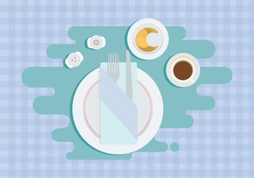 Free Serviette Illustration vector