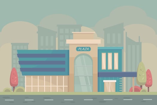 Shopping Center Vector