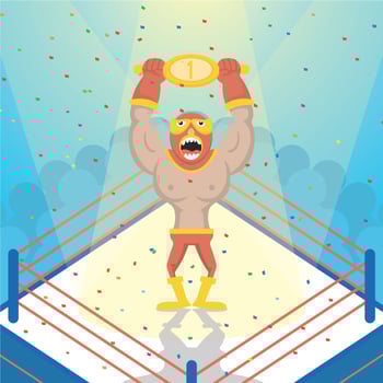 Mexican Wrestler vector