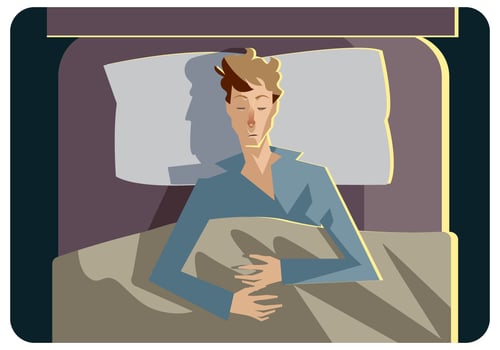 Sleeping Illustration Vector