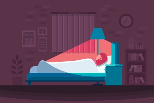 Bedtime Sleeping Vector