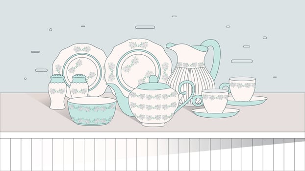 Crockery Vol 3 Vector