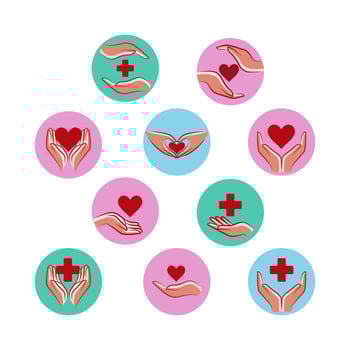 Free Health And Cares Logo Collection Vector