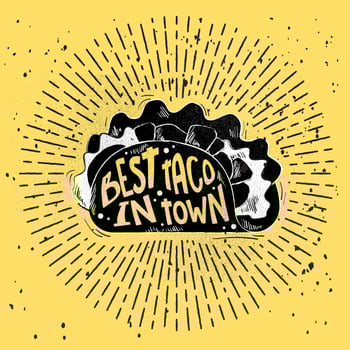 Hand Drawn Vector Fast Food Illustration