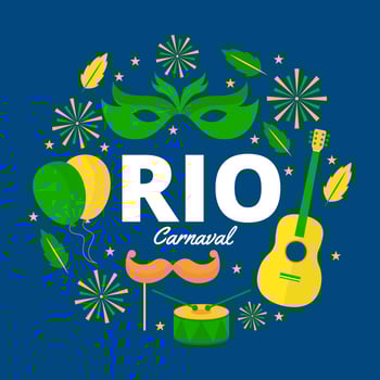 Free Rio Carnaval Vector Illustration