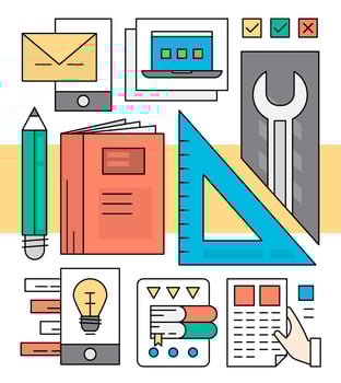 Free Office Icons vector