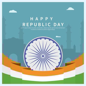 Republic Day illustration vector