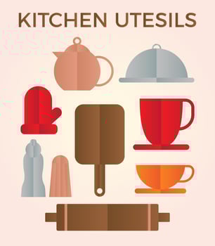 Kitchen Utensils Vector