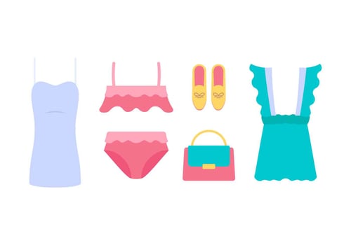 Free Unique Frills Vectors